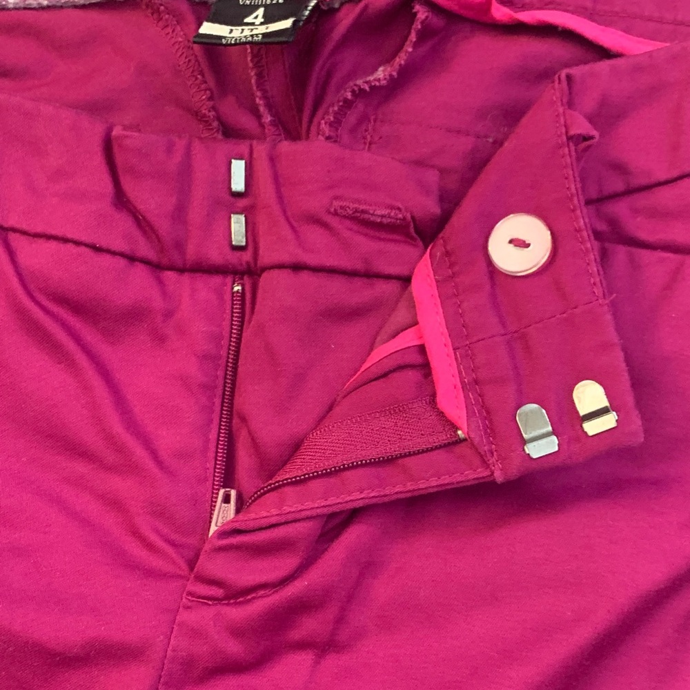 Mossimo Supply Co. Magenta Women's Shorts - Picture 3 of 4